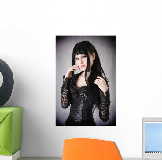 Gothic Girl Wall Decal