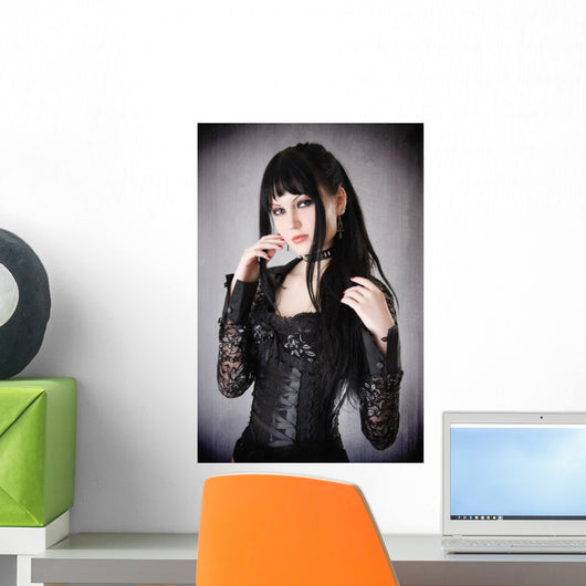 Gothic Girl Wall Decal