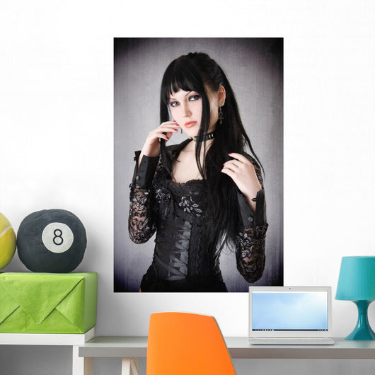 Gothic Girl Wall Decal