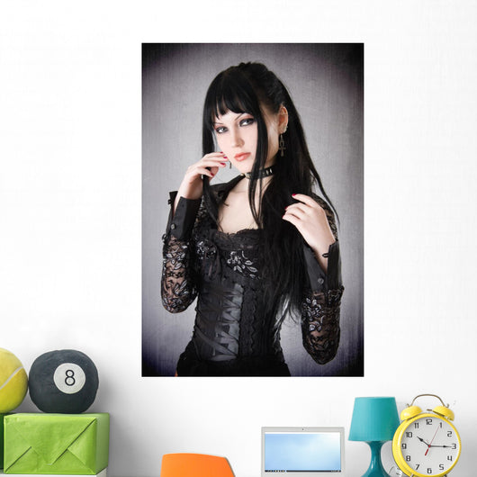 Gothic Girl Wall Decal