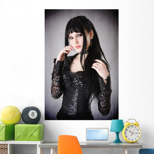 Gothic Girl Wall Decal