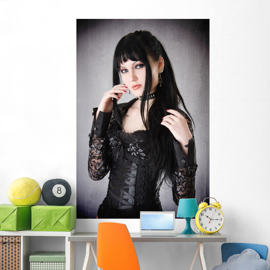 Gothic Girl Wall Decal