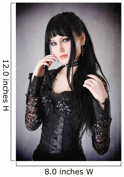 Gothic Girl Wall Decal