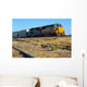 Double Engine Locomotive Train Wall Decal