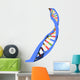 dna strand Wall Decal