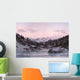 Sunset Eastern Sayan Mountains Wall Decal