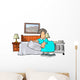 motel housekeeper Wall Decal