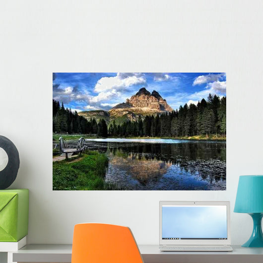 Lago D Antorno Wall Decal