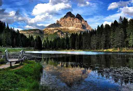 Lago D Antorno Wall Decal