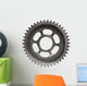 Gear White Wall Decal