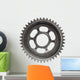 Gear White Wall Decal
