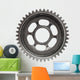 Gear White Wall Decal