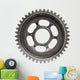 Gear White Wall Decal