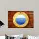 Boat Closed Porthole with Wall Decal