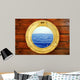Boat Closed Porthole with Wall Decal