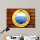 Boat Closed Porthole with Wall Decal