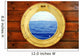 Boat Closed Porthole with Wall Decal