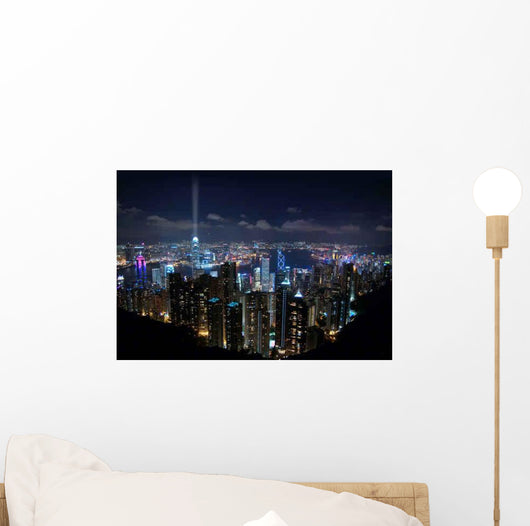 Hong Kong Night Wall Decal