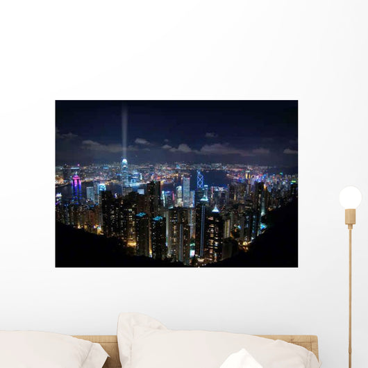 Hong Kong Night Wall Decal