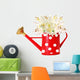 Polka Dot Daisey Gardening Wall Decal