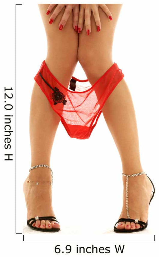Red Panties Wall Decal