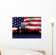 Patriotic Ny Skyline Wall Decal