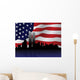 Patriotic Ny Skyline Wall Decal