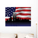 Patriotic Ny Skyline Wall Decal
