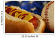All American Hotdog Wall Decal