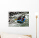 White Water Rafting Wall Decal