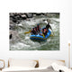 White Water Rafting Wall Decal