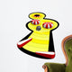 Pinball Machine White Wall Decal