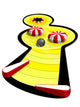 Pinball Machine White Wall Decal