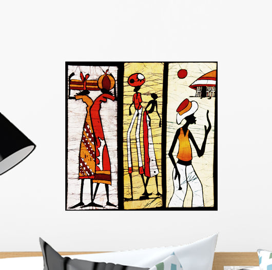 African Art Wall Decal