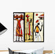 African Art Wall Decal