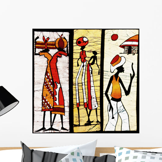 African Art Wall Decal