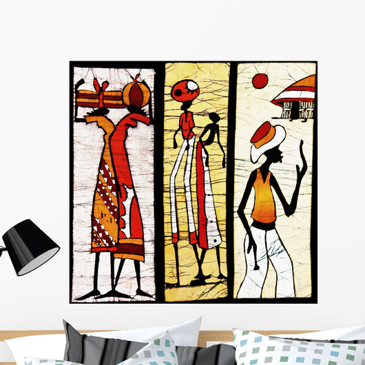 African Art Wall Decal