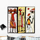 African Art Wall Decal