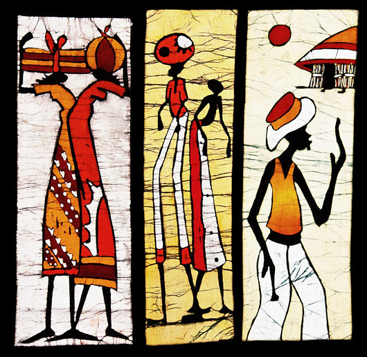 African Art Wall Decal
