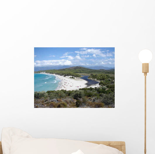 Plage Sable Saleccia En Wall Decal