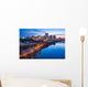 Richmond Virginia Night Skyline at Night Wall Decal