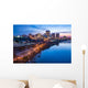 Richmond Virginia Night Skyline at Night Wall Decal