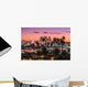 Beautiful Sunset Los Angeles Wall Decal