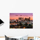 Beautiful Sunset Los Angeles Wall Decal