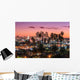 Beautiful Sunset Los Angeles Wall Decal
