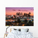 Beautiful Sunset Los Angeles Wall Decal