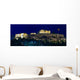 Moon and Acropolis Wall Decal