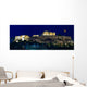 Moon and Acropolis Wall Decal