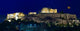 Moon and Acropolis Wall Decal
