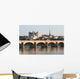 Pont Et Chateau Saumur Wall Decal